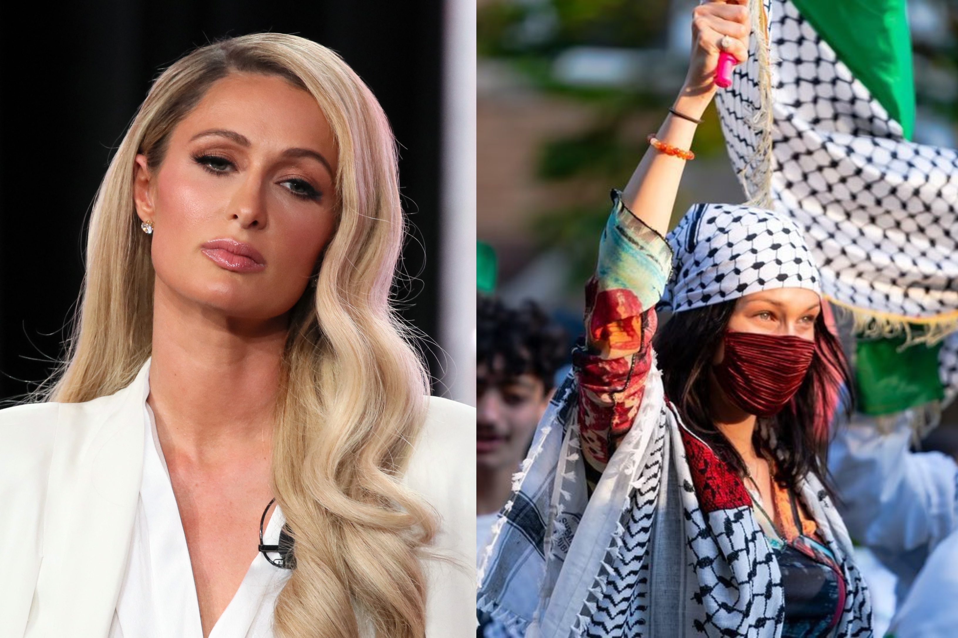 Paris Hilton Deletes Palestine Tweets Bella Hadid Attacked By Israel 